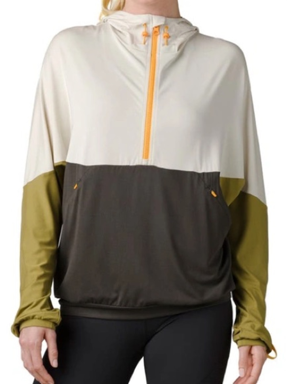 Prana X Sorel Wandering Soul Colorblock Hooded Pullover Jacket, Small